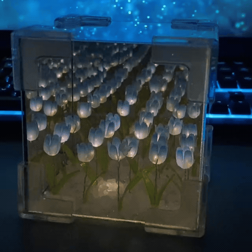 🌷 Lámpara Tulipán LED 3D — ¡Transforma tu Espacio con Luz y Naturaleza