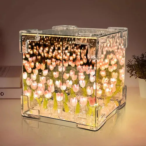 🌷 Lámpara Tulipán LED 3D — ¡Transforma tu Espacio con Luz y Naturaleza